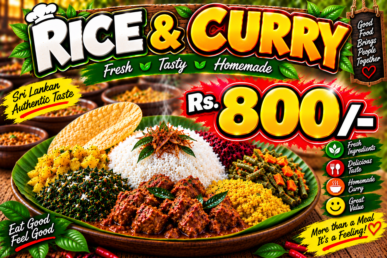 Rice & Curry -800