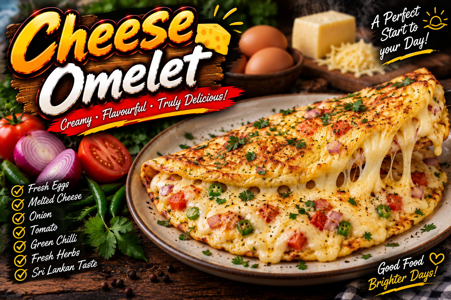 Cheese Omelet- N
