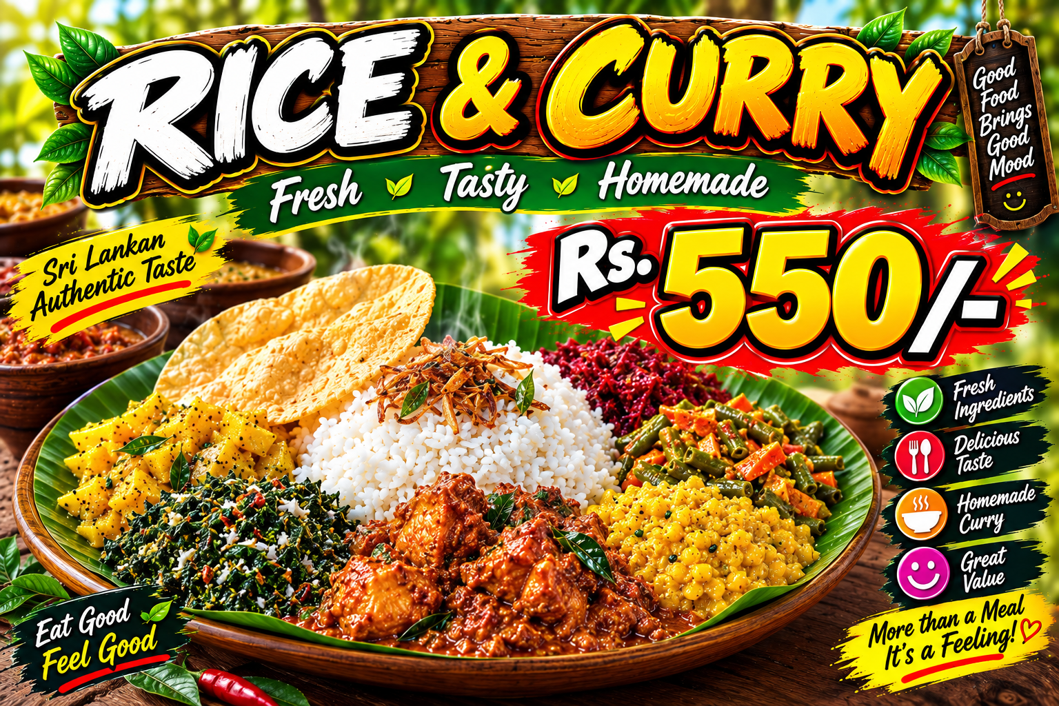 Rice & Curry -550