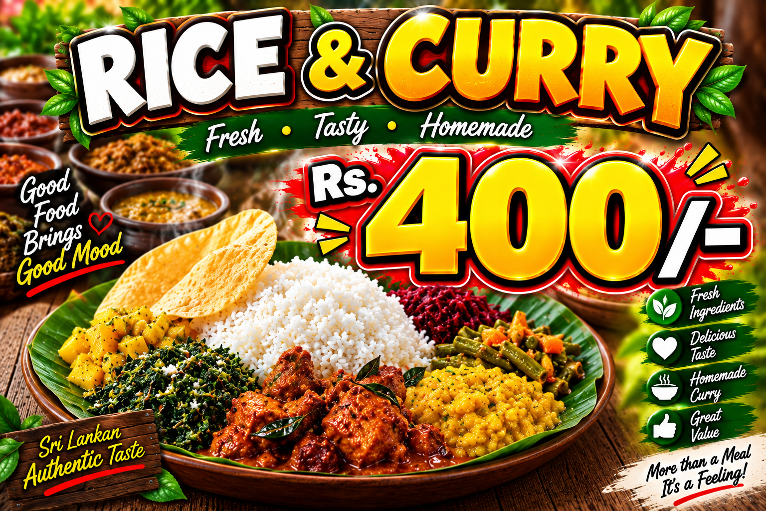 Rice & Curry -400