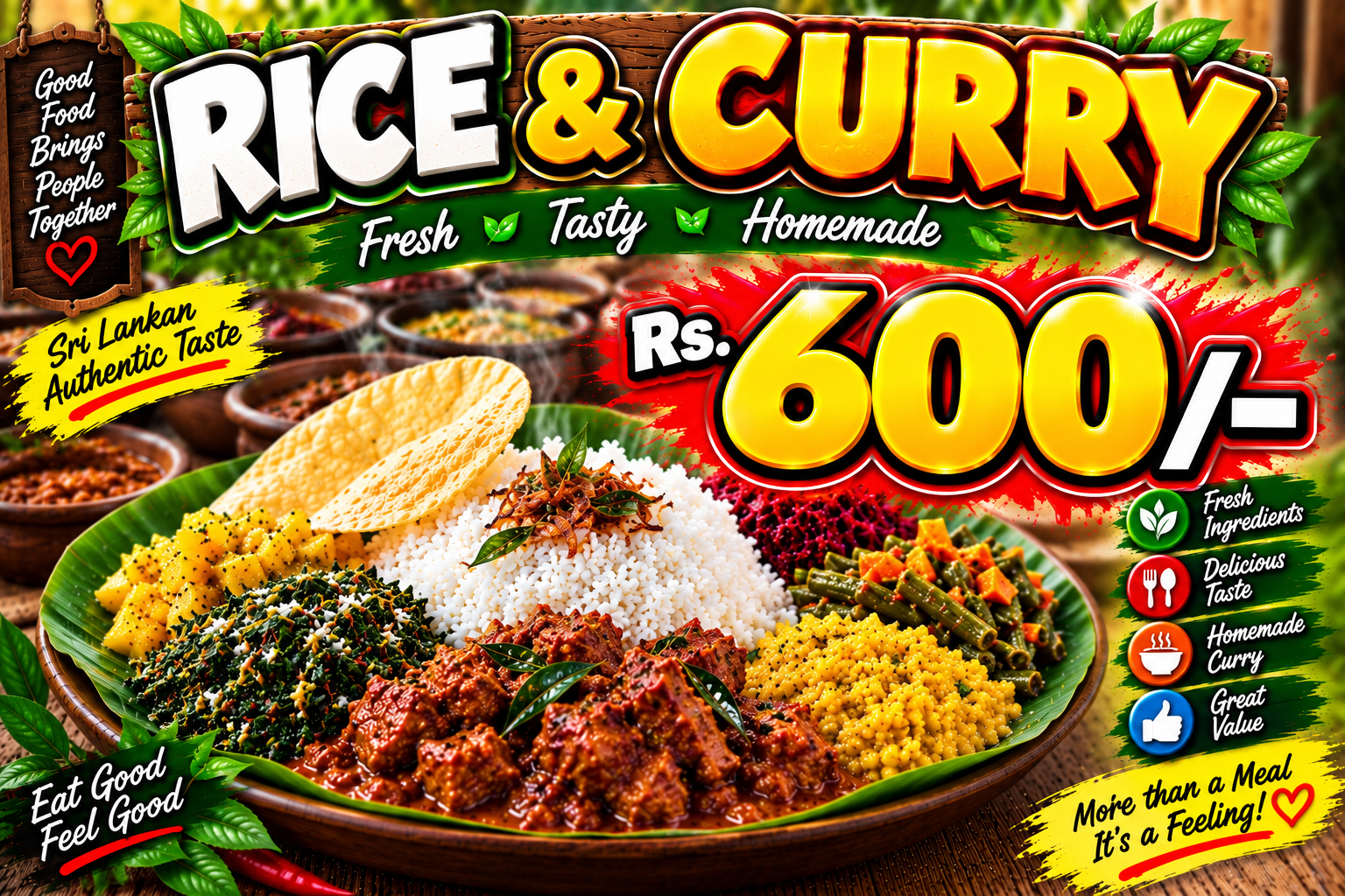 Rice & Curry -600