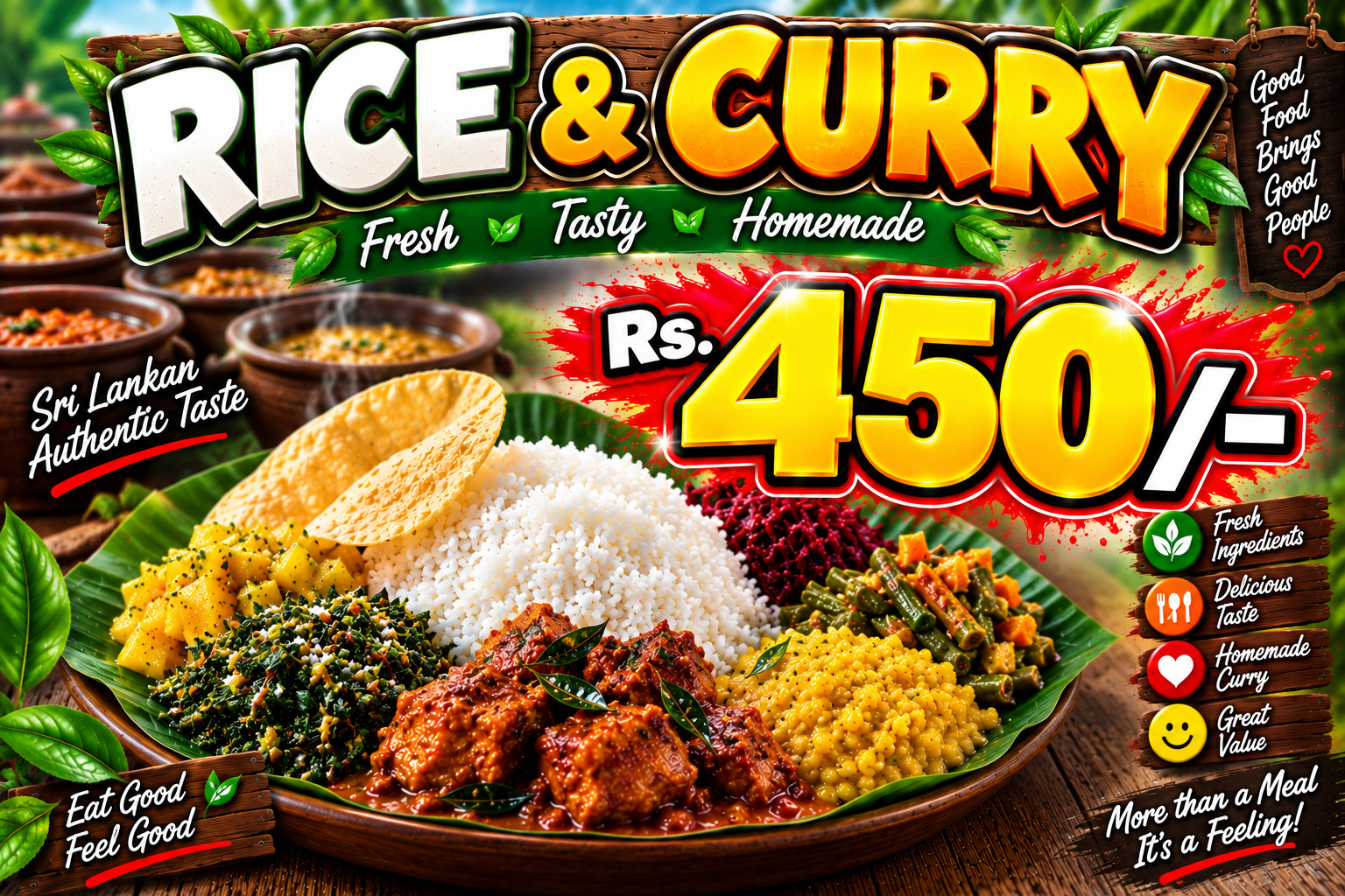 Rice & Curry -450