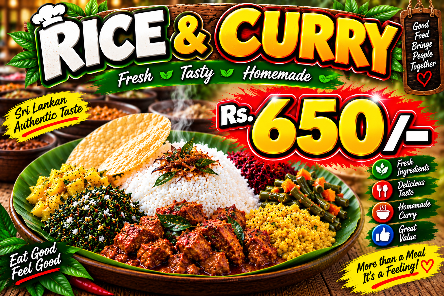 Rice & Curry -650