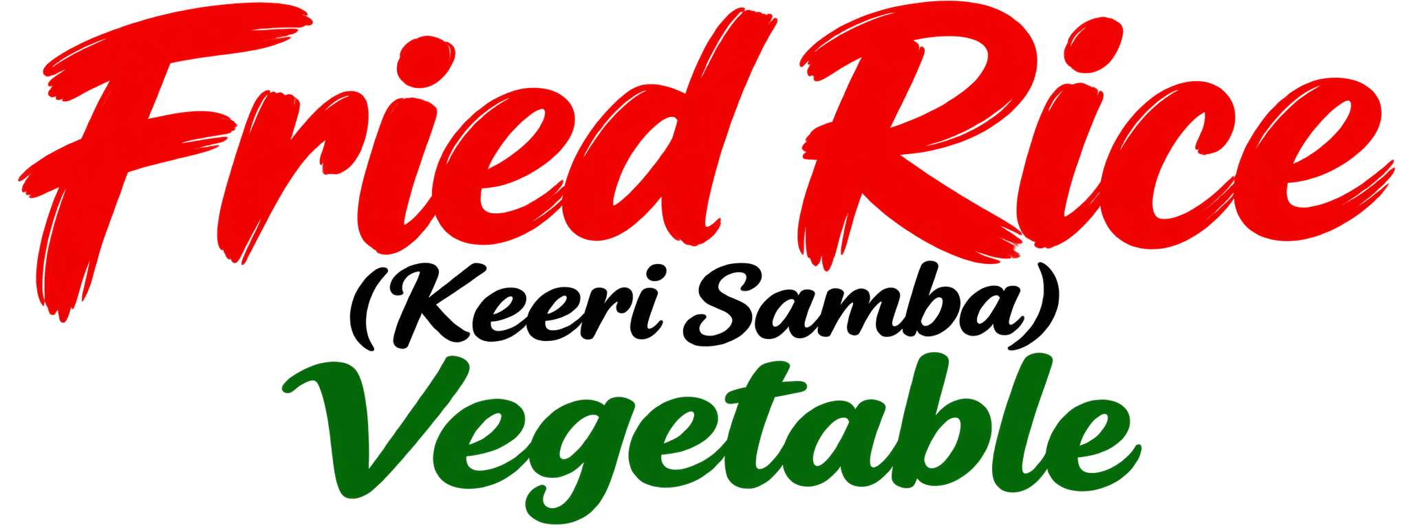 Fried Rice (K)-Vegetable-N